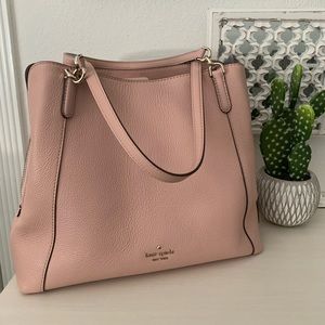 Kate Spade Jackson medium satchel in Rosycheeks